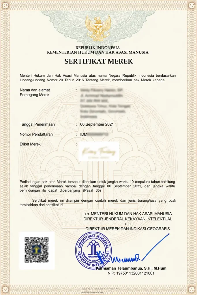 Jasa Paten Merek